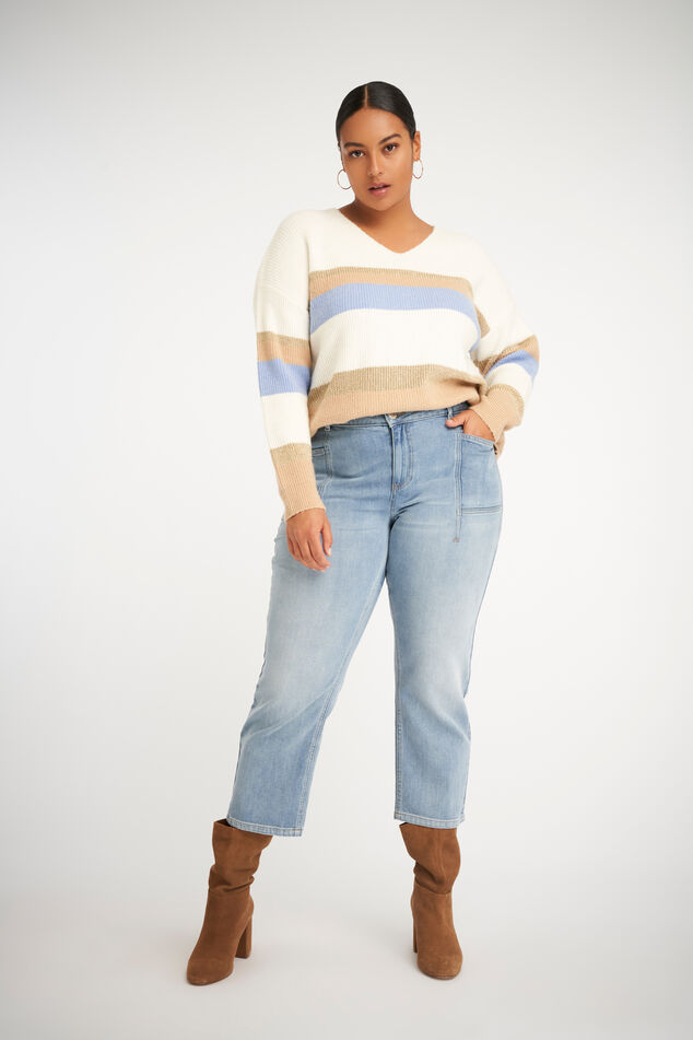 Dames Jeans met steekzakken | MS Mode