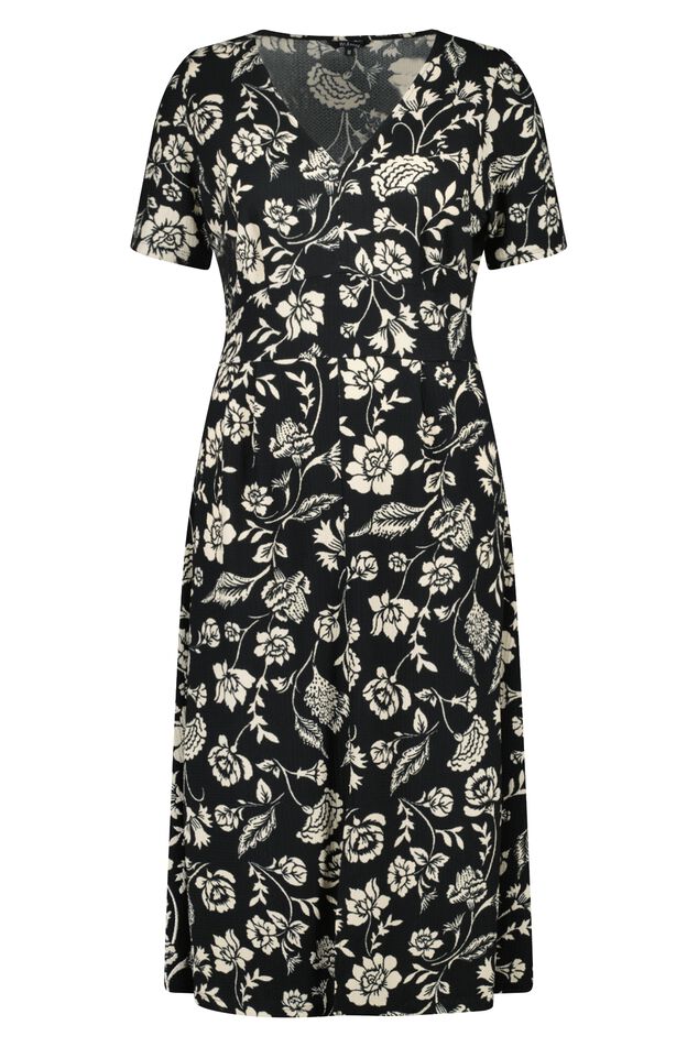 Dames Midi jurk met print | MS Mode