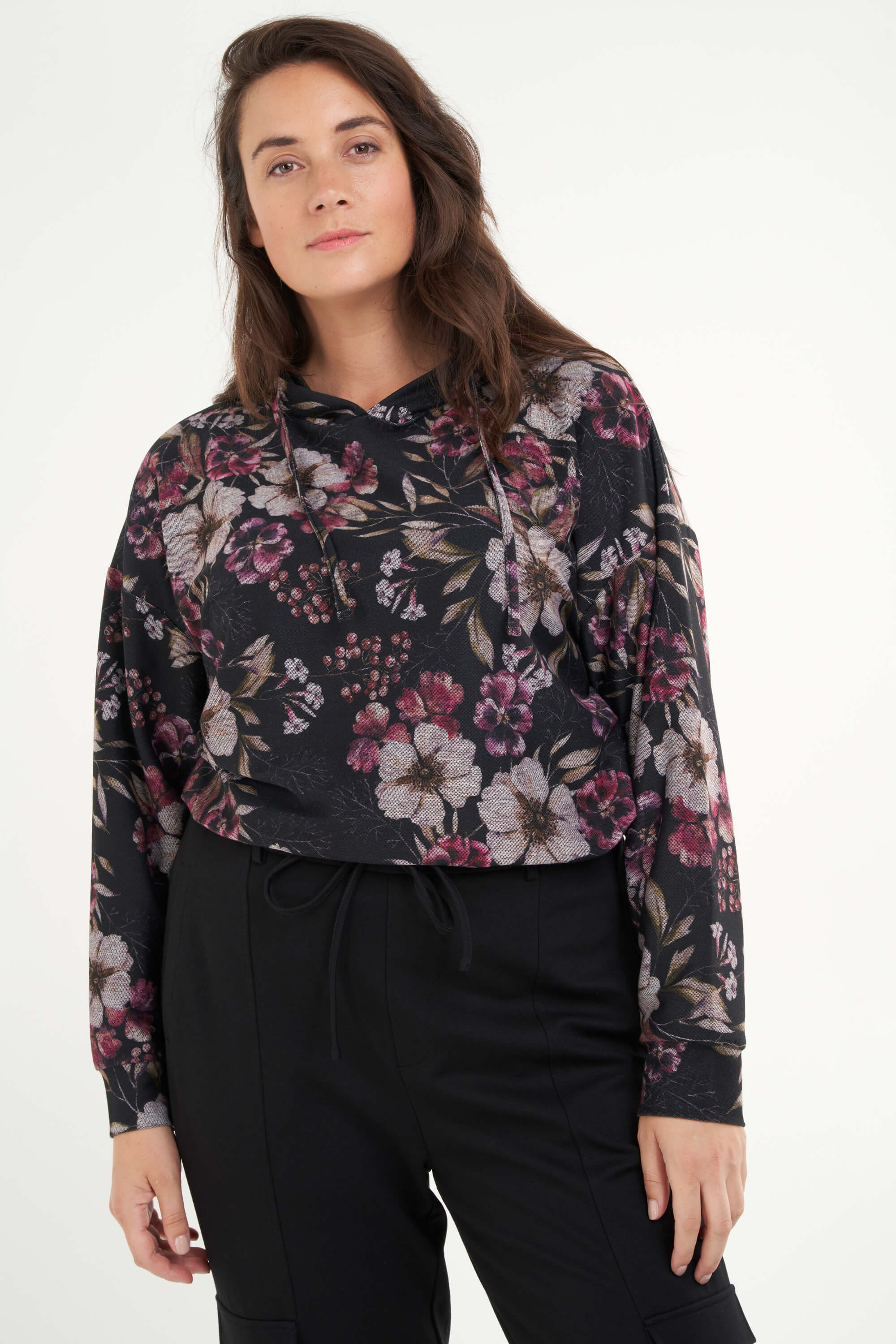Dames Sweater met bloemenprint | MS Mode