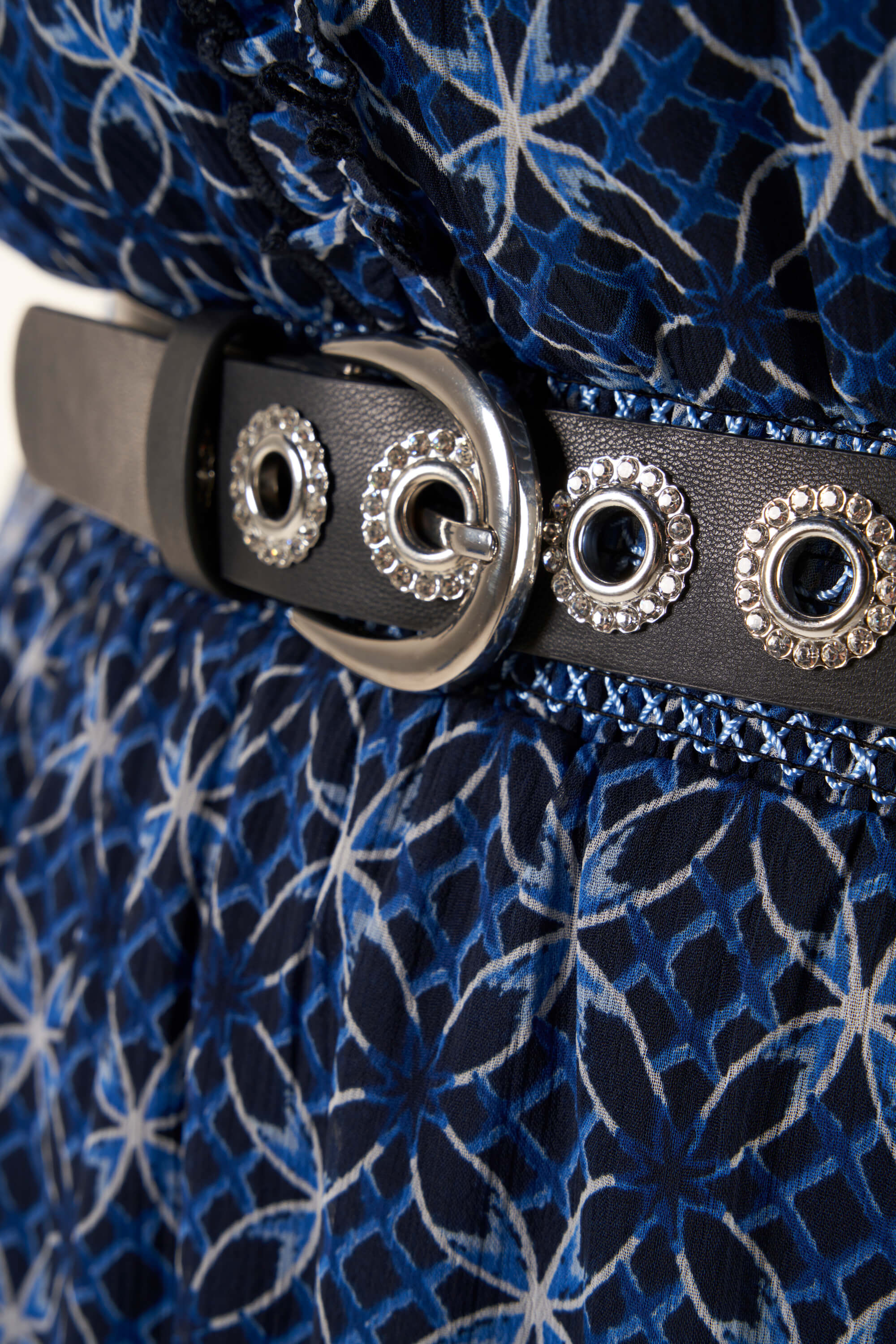 Dames Riem met zilveren details Zwart bij MS Mode®