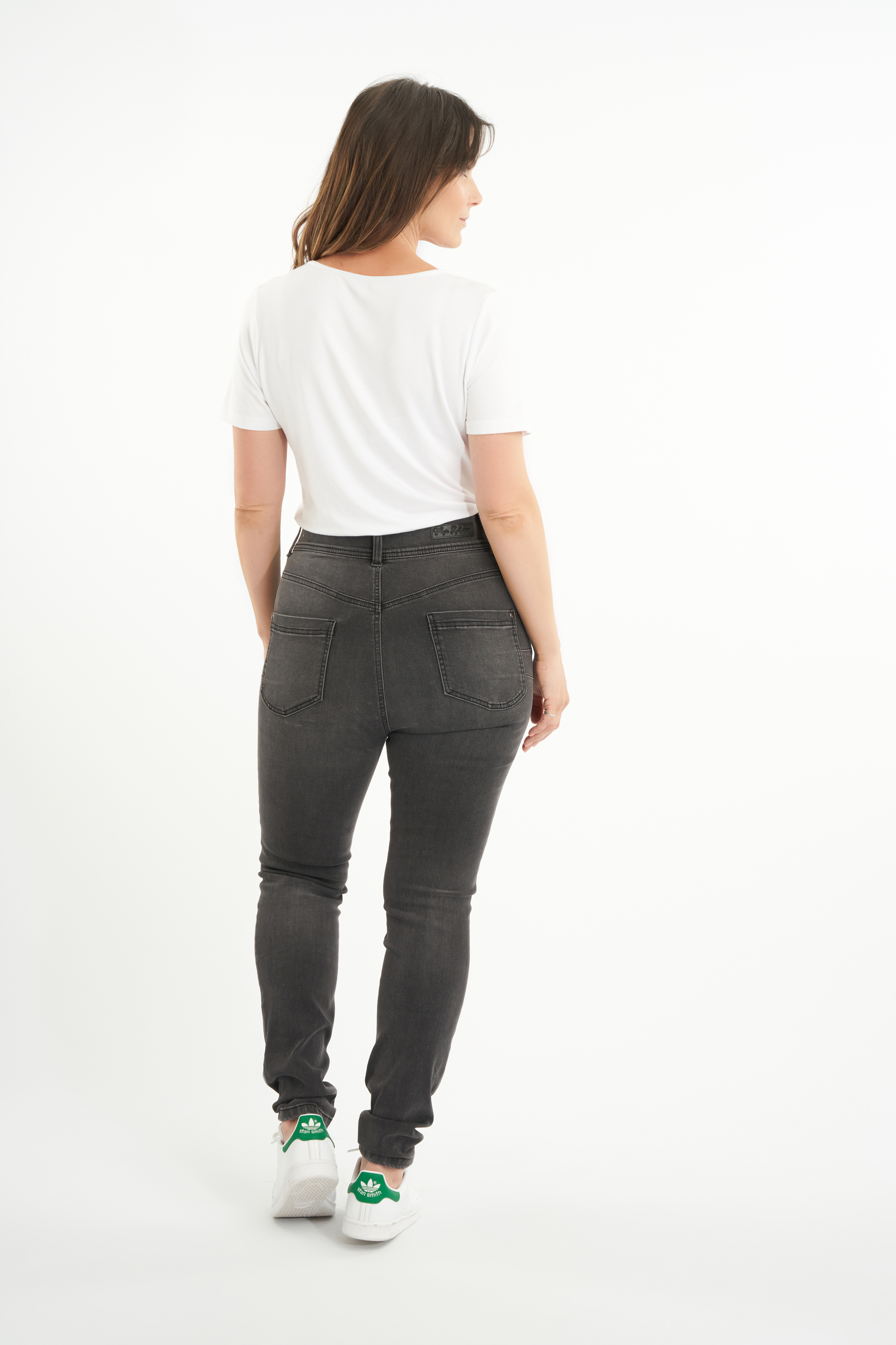 Dames Shaping Skinny Jeans SCULPTS Grijs bij MS Mode®