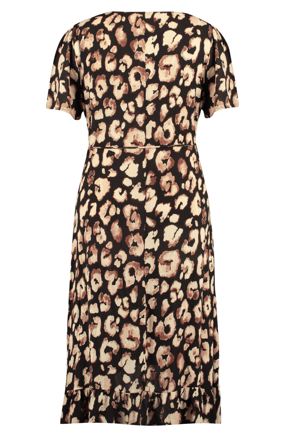 Dames Lange jurk met luipaardprint | MS Mode