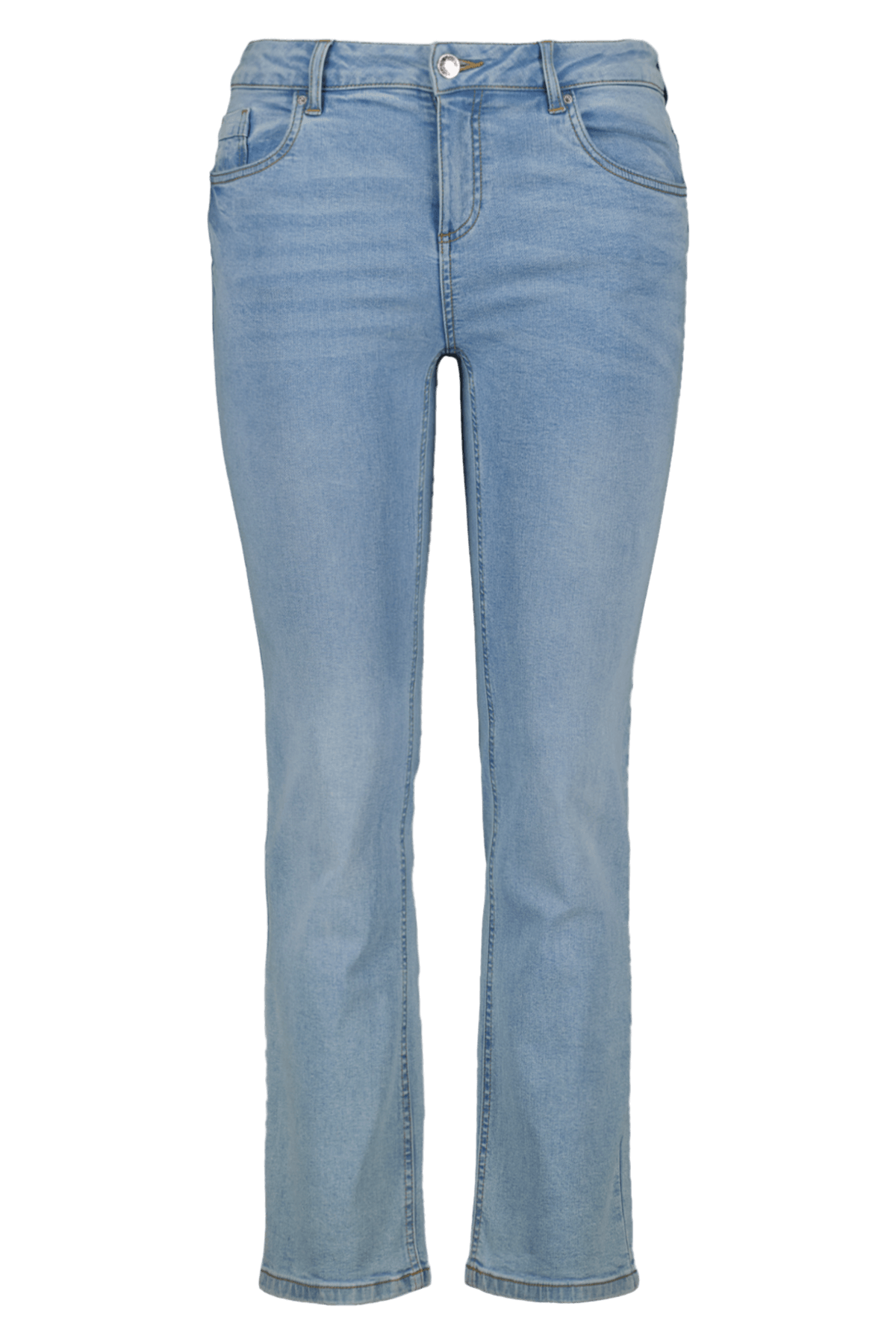 Dames Straight leg jeans LILY Bleached Denim | MS Mode